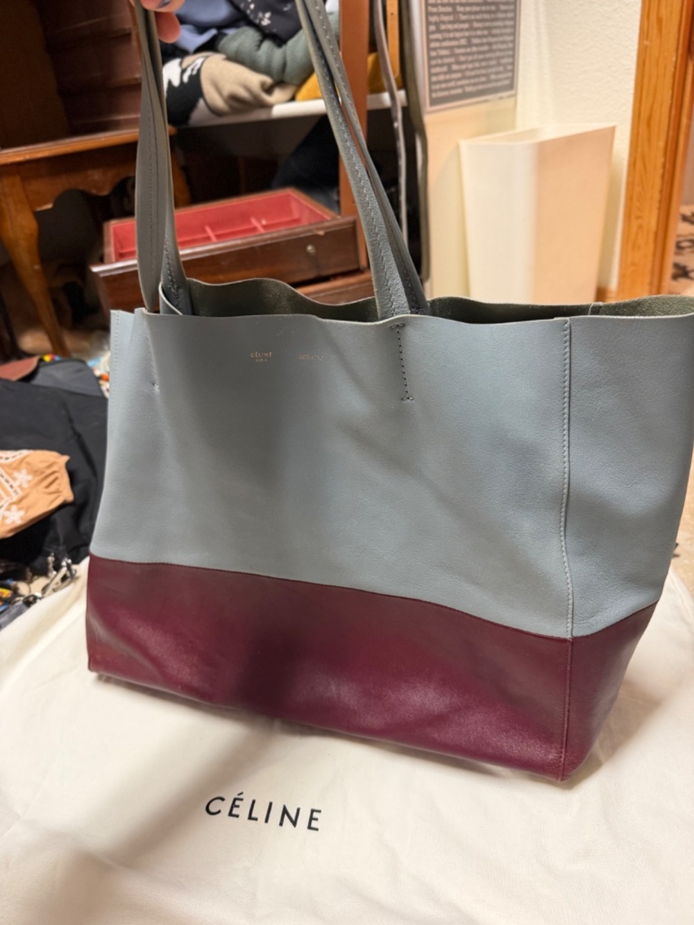 CELINE Cabas bag Horizontal - Picture 4 of 13